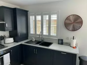 Plantation Shutters for New Build Kitchen 2