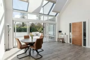 motorised cellular blinds on roof window