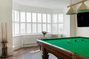 Transform Your Home With Bay Window Shutters Pool