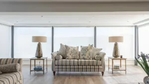 best living room blinds for 2024 roller blinds modern contemporary style Northern Ireland