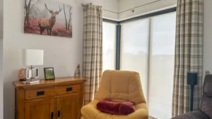 What Are Made to Measure Blinds? (And Why Does It Matter) Sheer Roller Blinds in a corner window Village Blinds and Shutters