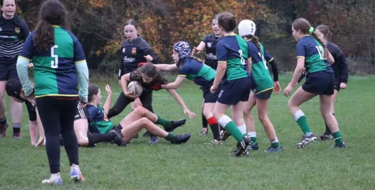 Celebrating the 'Let's Play' Event with Ballymena Rugby Club Girls U12