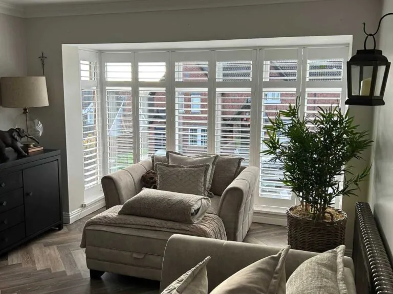 Bay Window Shutters in Dunmurry, BT17 | Elegant & Practical Village Blinds and Shutters Northern Ireland