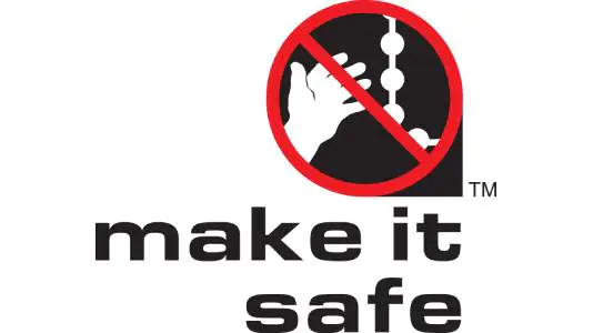 Make It Safe Logo - Blinds and Shutter Safety Northern Ireland