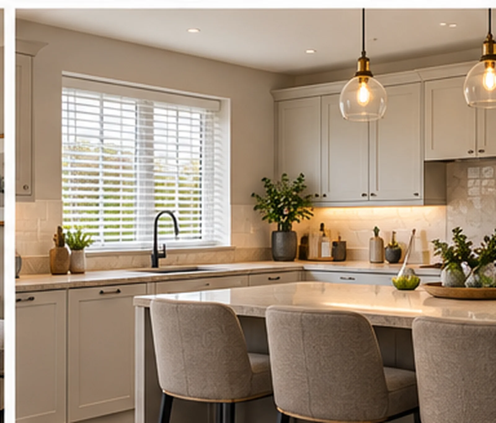 Beverley Garden Village Newtownards kitchen blinds
