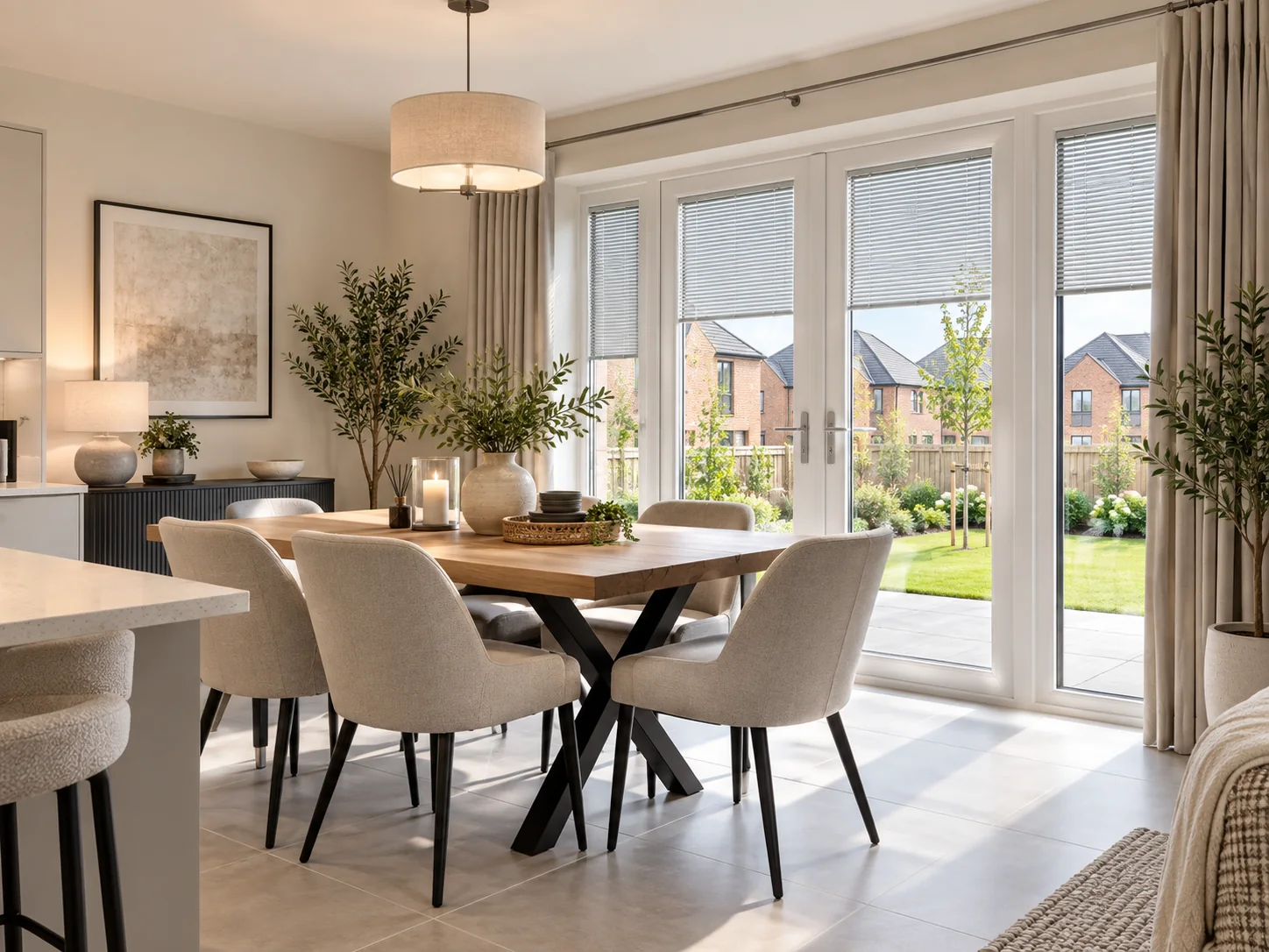 Carrickvale Lurgan blinds for large sliding patio doors