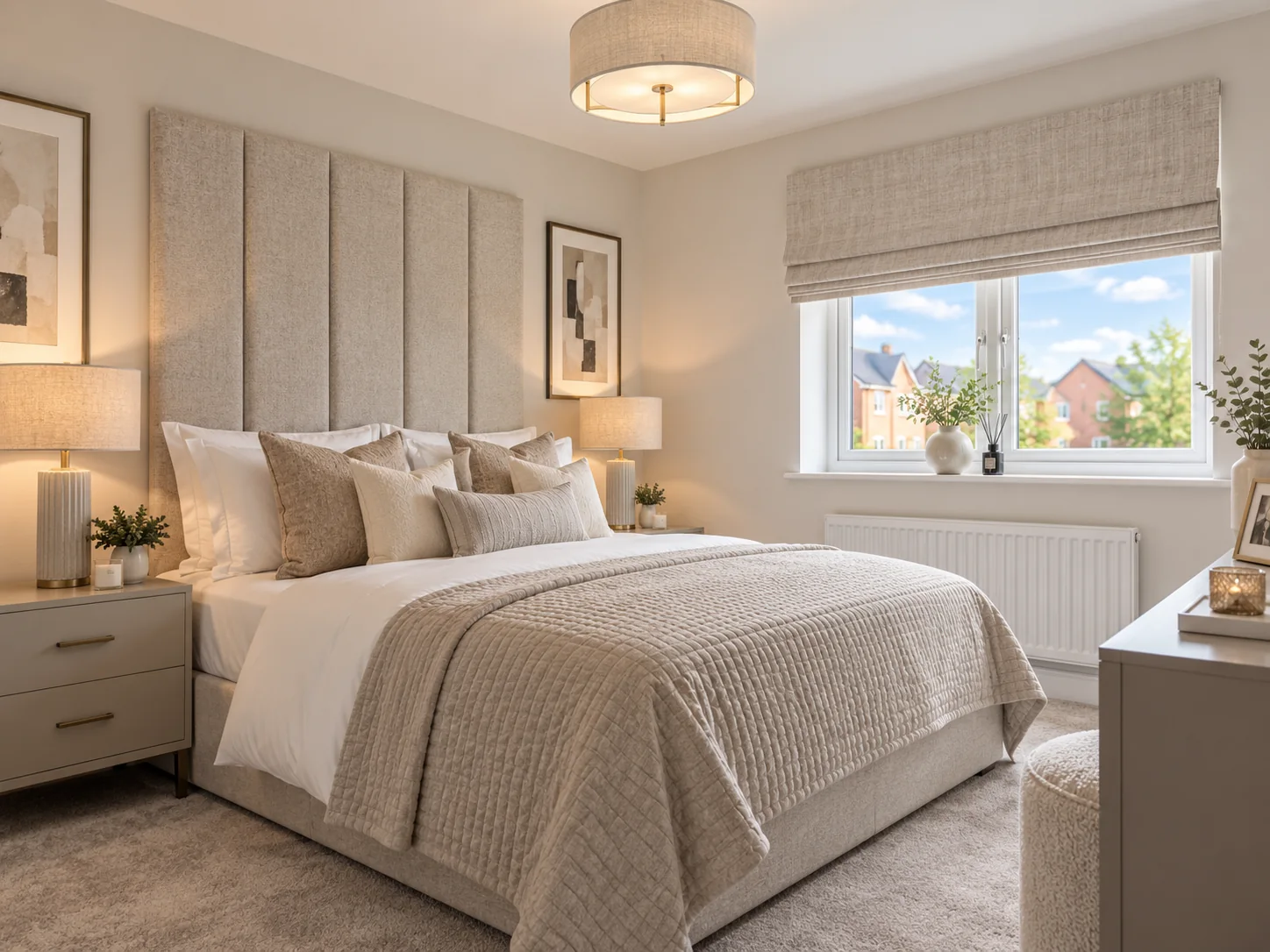 Foxleigh Meadow Ballymoney bedroom blinds for privacy and light control