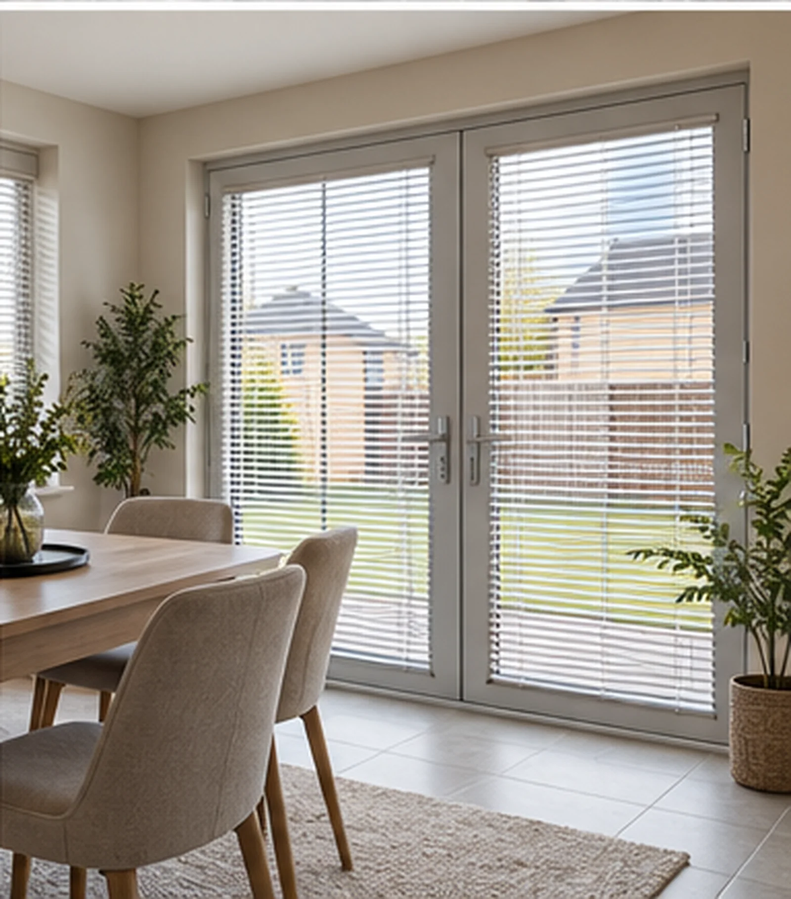 Killybrack Meadows Omagh blinds for glazed garden doors