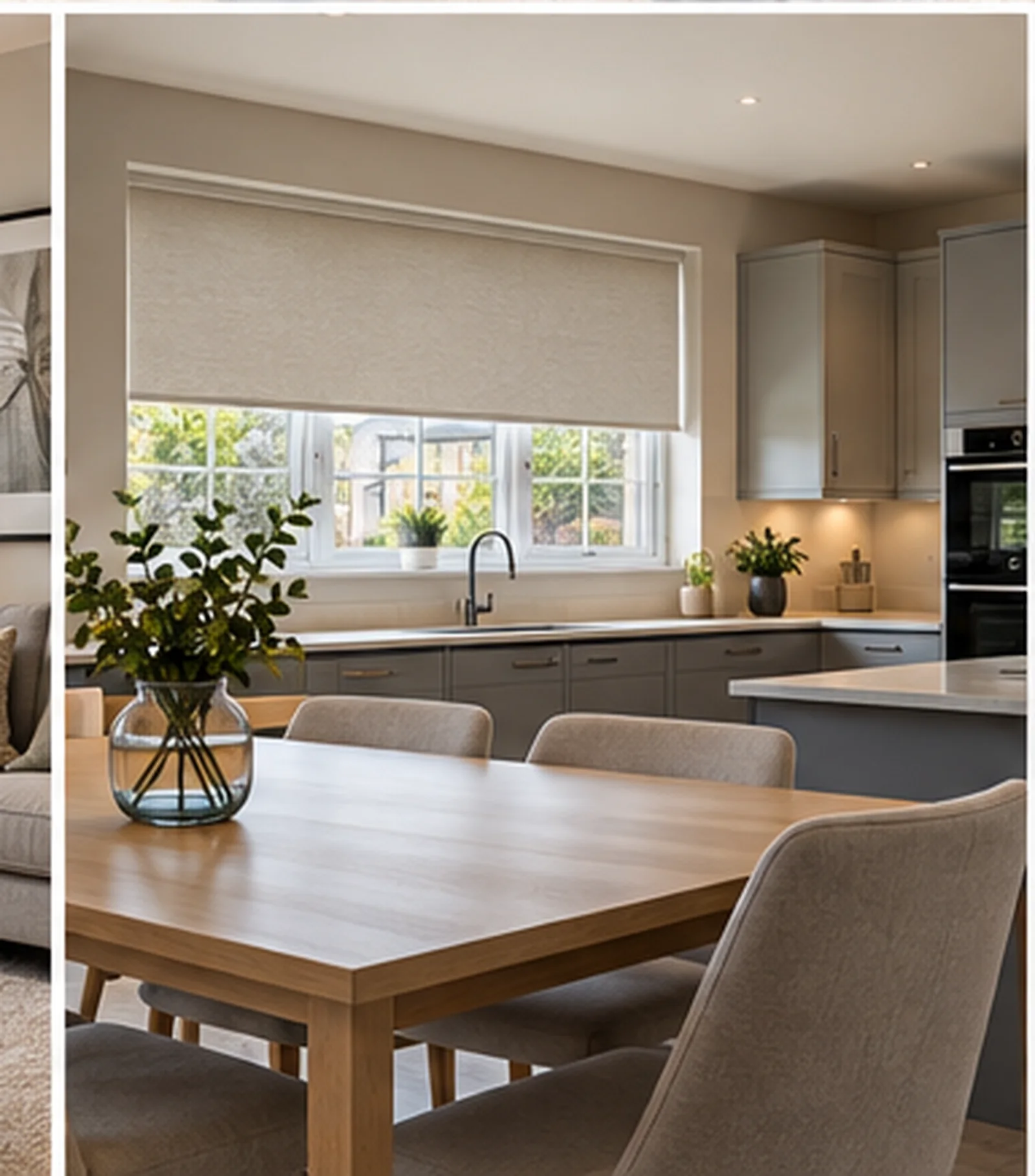 Killybrack Meadows Omagh kitchen and dining blinds